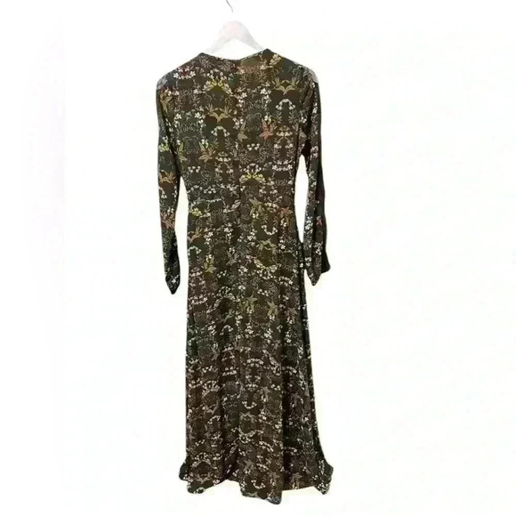 Forever 21 Floral Maxi Skort Romper Small - Picture 2 of 8